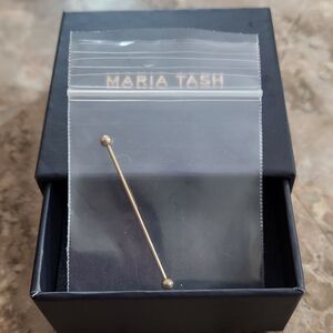 Maria Tash 14k Industrial Threaded Barbell